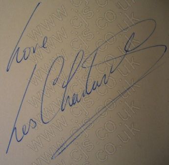 [les chadwick gerry and the pacemakers autograph 1960s]
